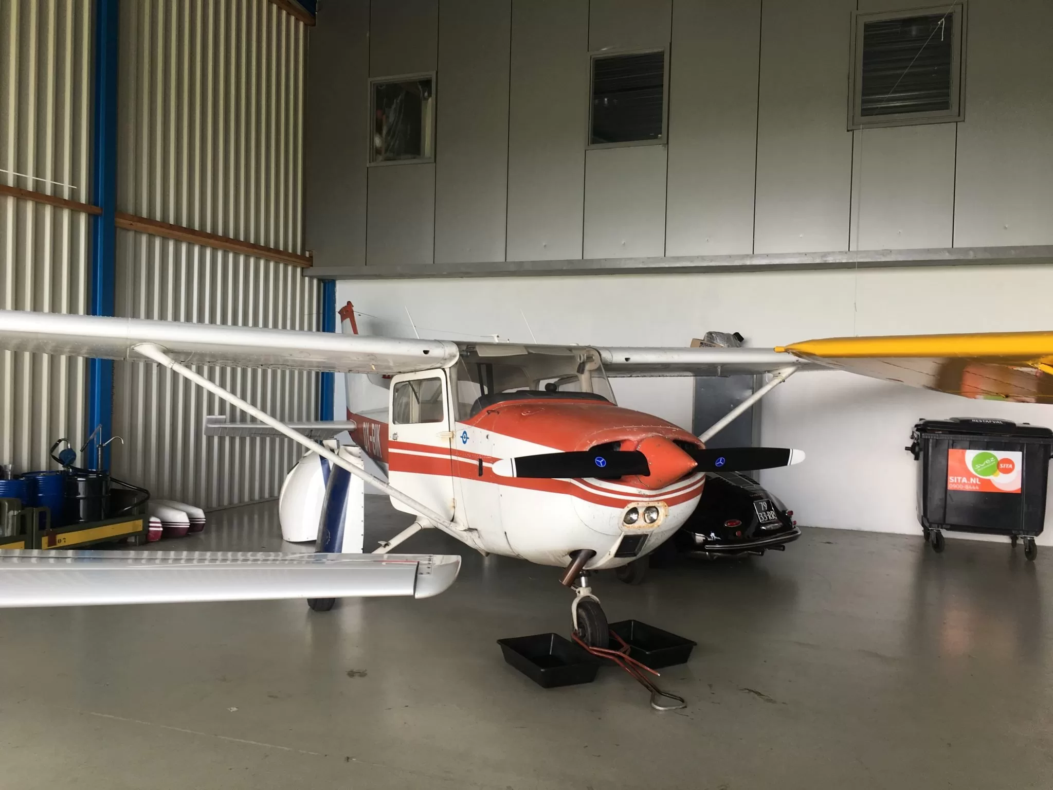 Cessna 172 in restauratie