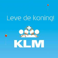 KLM feliciteert de koning